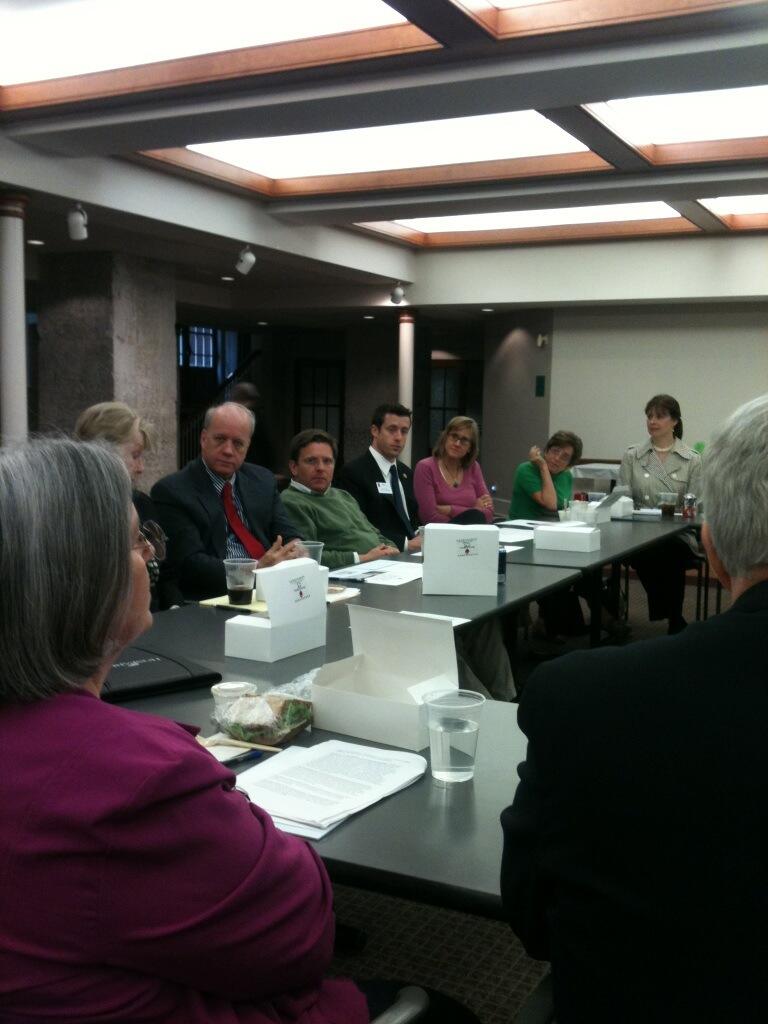 Board of directors meeting in session
