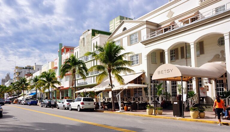 Ocean Drive Miami Beach Florida
